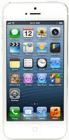 Смартфон Apple iPhone 5 32Gb White & Silver - Дятьково