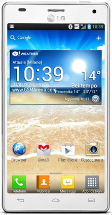 Смартфон LG Optimus 4X HD P880 White - Дятьково